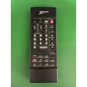 Zenith TV/VCR Remote Controls Tested And Working